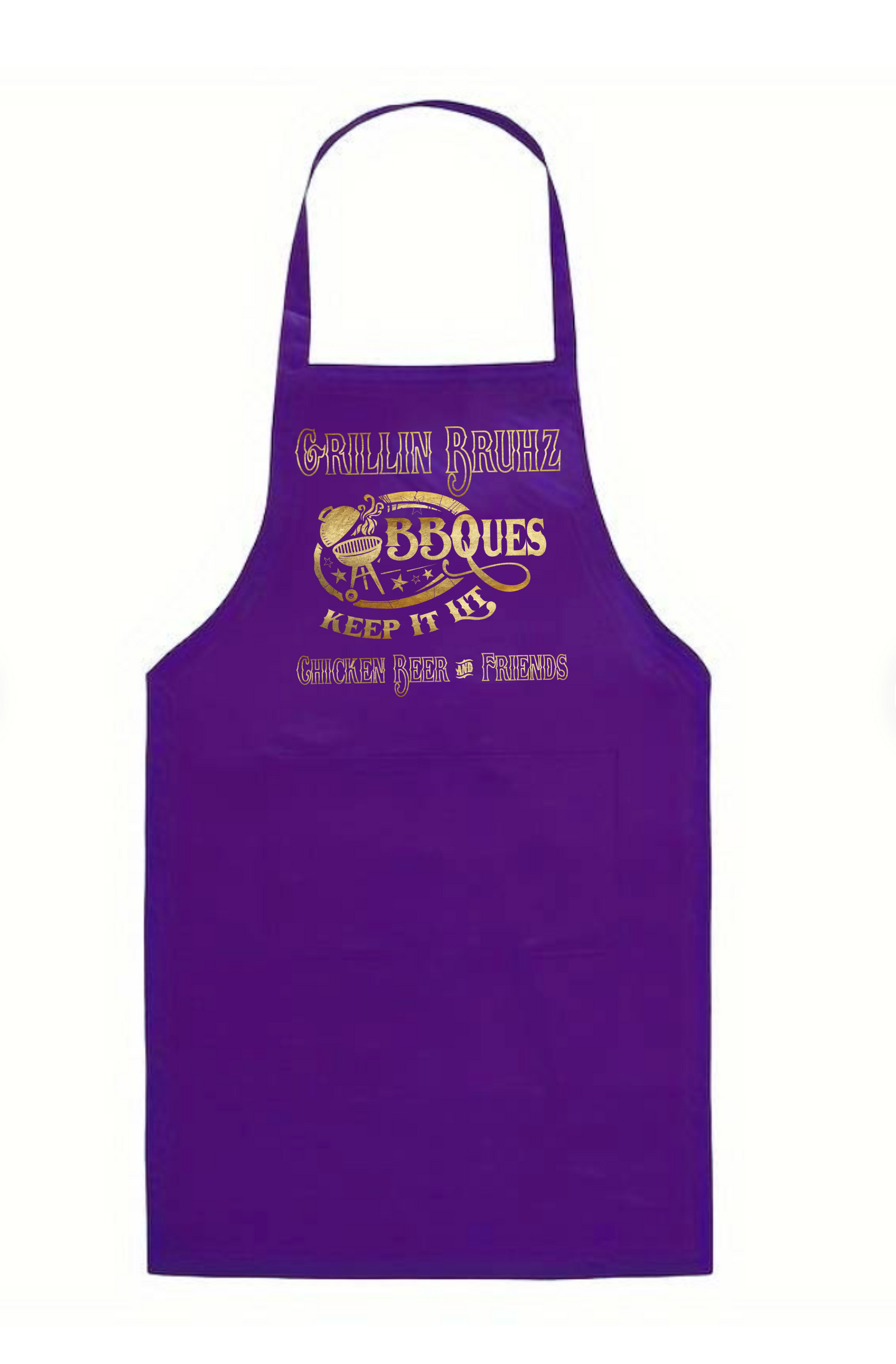 Grillin Bruhz BBQues Apron by Waymaker DesignsInc. image 0