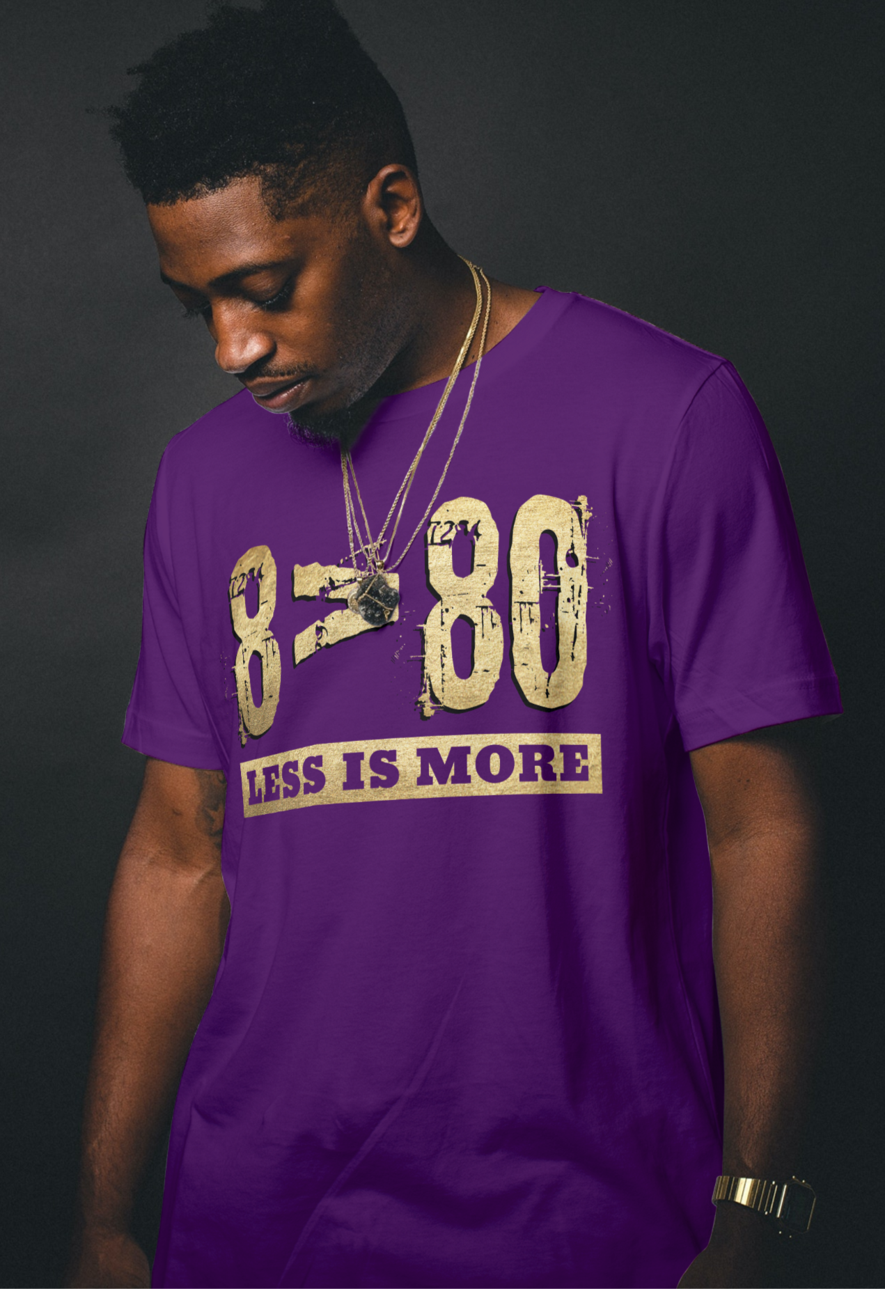 8 vs. 80 Less Is More (no poem on back )by Waymaker De image 0