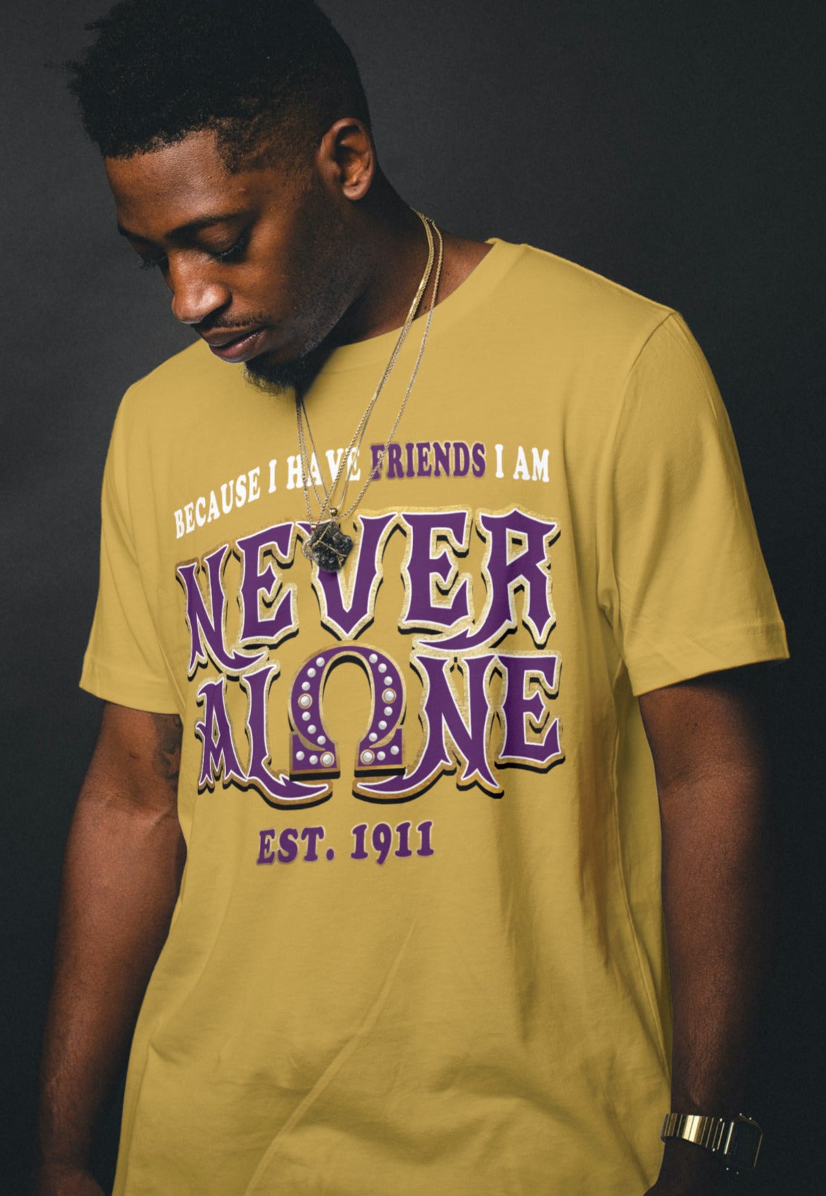 NEVER ALONE OPPF SHIRT design by Waymaker Designs Inc. image 2