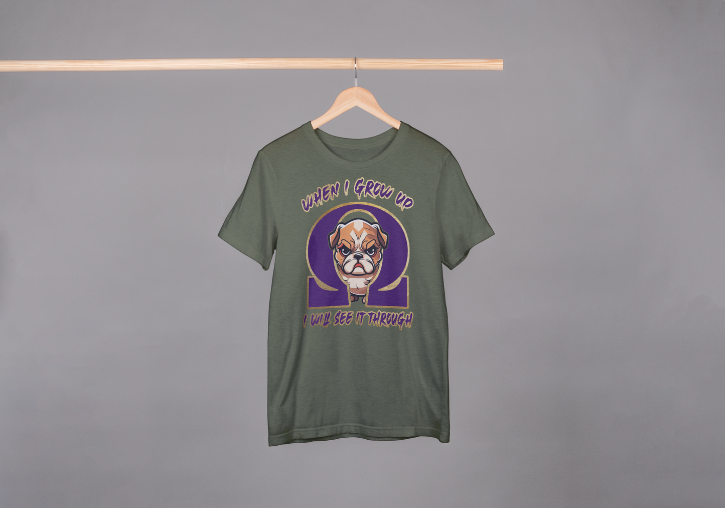 When i Grow Up I Will See It ThroughToddler and Youth Sizes image 0