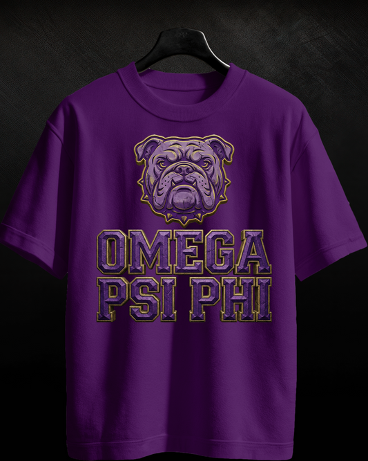 NEW SET IN STONE DAWG OMEGA PSI PHI SHIRT ORIGINAL DESIGN BY WAYMAKER DESIGNS INC.