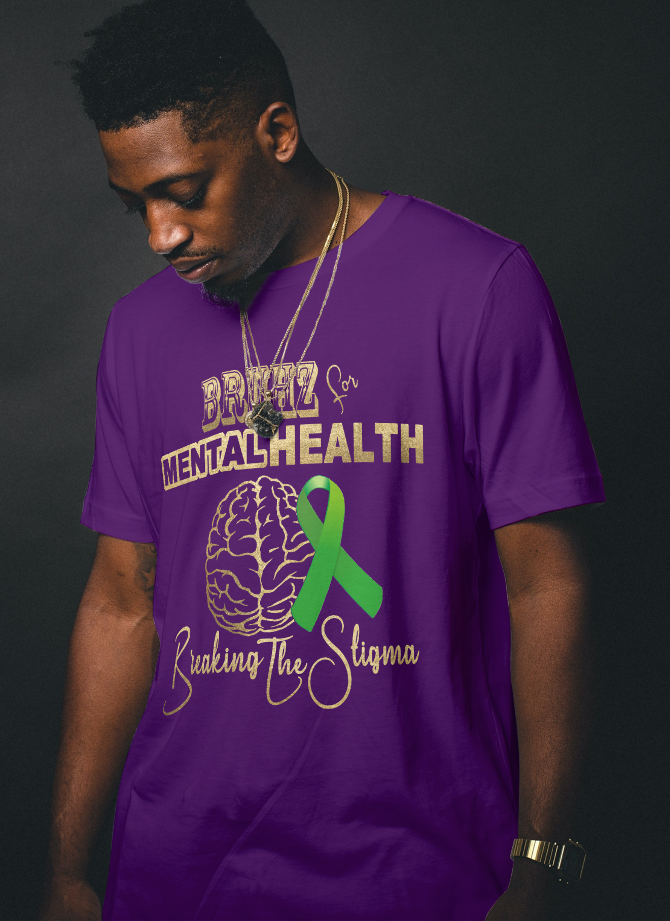 Bruhz For Mental Health Breaking The Stigma by Waymaker Designs image 0