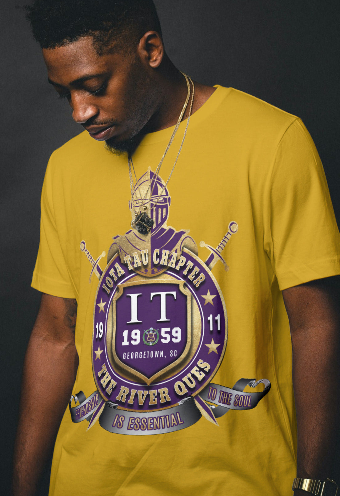 NEW 2026 Omega Psi Phi Chapter Shirt (CUSTOM WITH YOUR CHAPTERS INFORMATION) Ori image 1