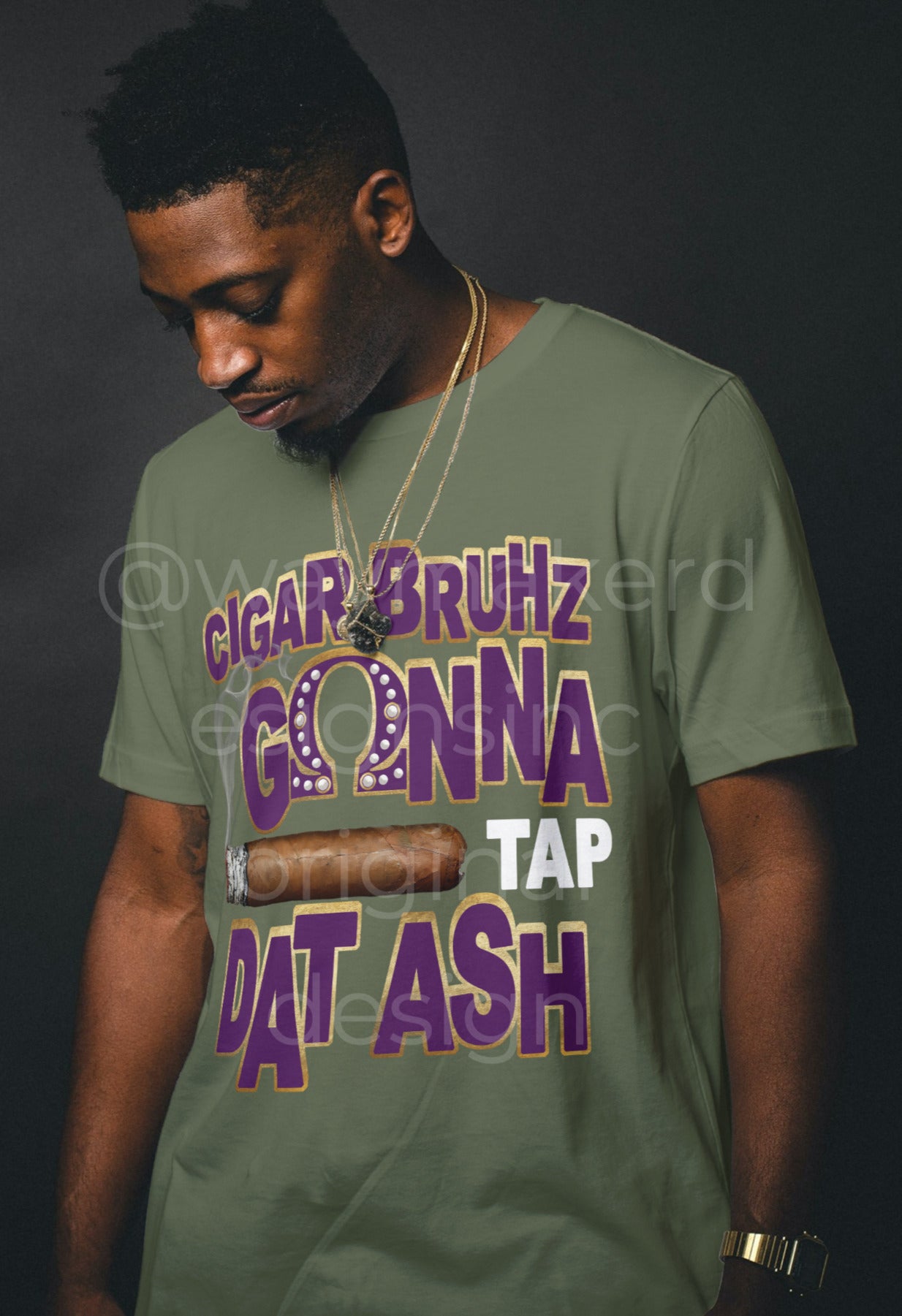 Cigar Bruhz TAP DAT ASH by Waymaker Designs Inc. image 1