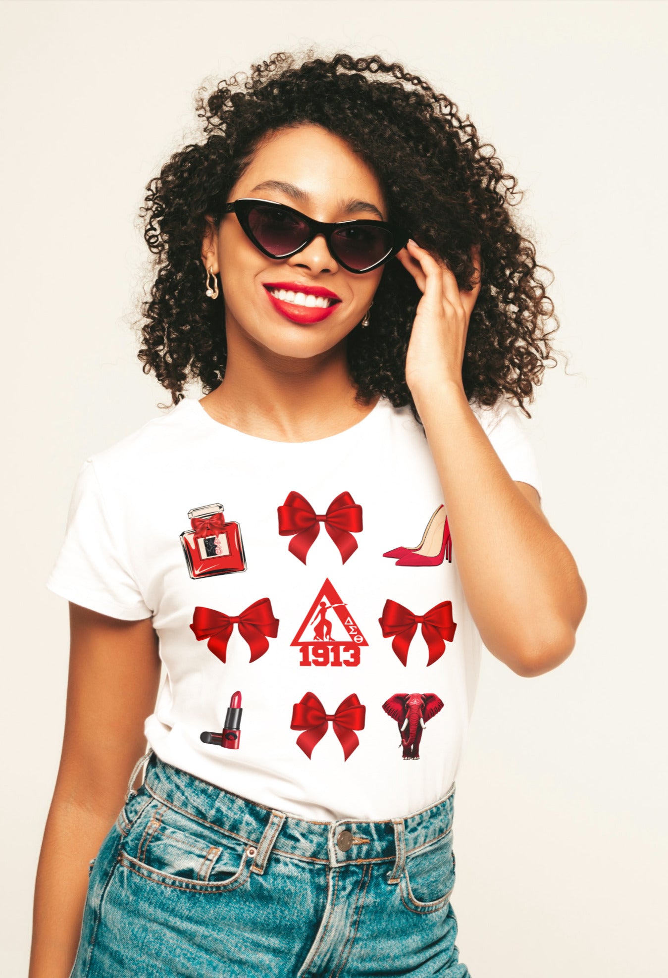 Delta Sigma Theta Coquette Bow Design By Waymaker Designs Inc. image 0