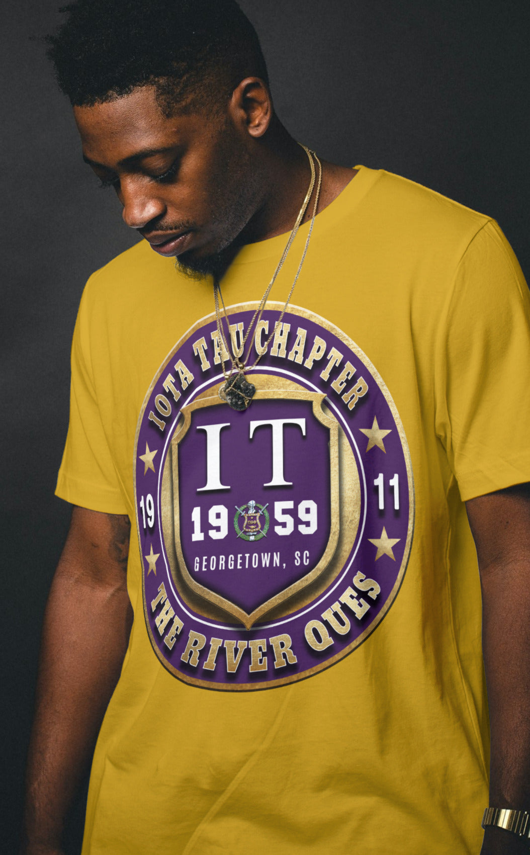 NEW 2026 Omega Psi Phi Chapter Shirt 2.0 (CUSTOM WITH YOUR CHAPTERS INFO. image 1