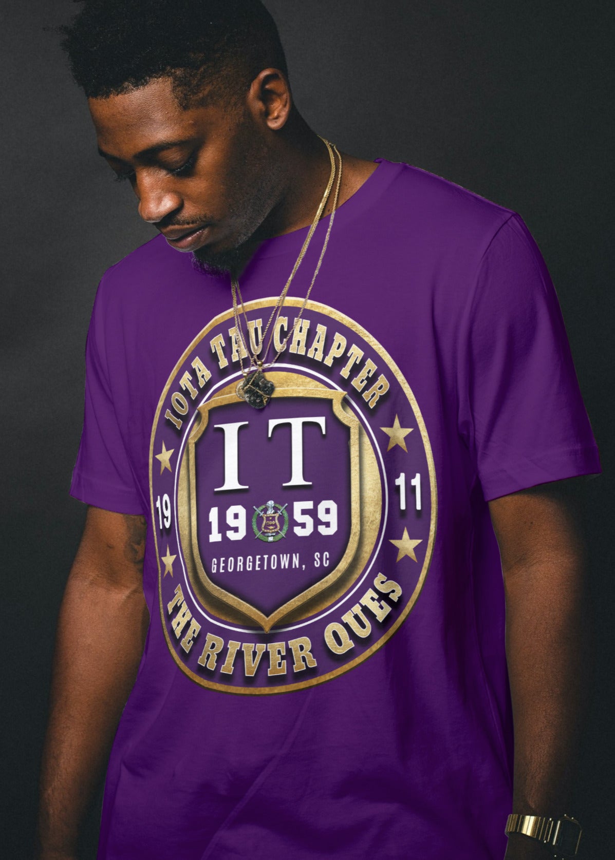 NEW 2026 Omega Psi Phi Chapter Shirt 2.0 (CUSTOM WITH YOUR CHAPTERS INFO. image 0