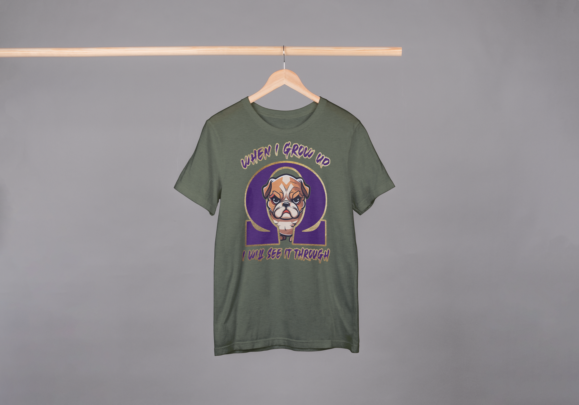 When i Grow Up I Will See It ThroughToddler and Youth Sizes image 0