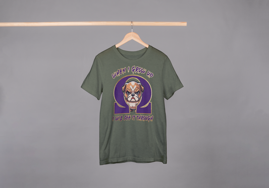 When i Grow Up I Will See It ThroughToddler and Youth Sizes image 0