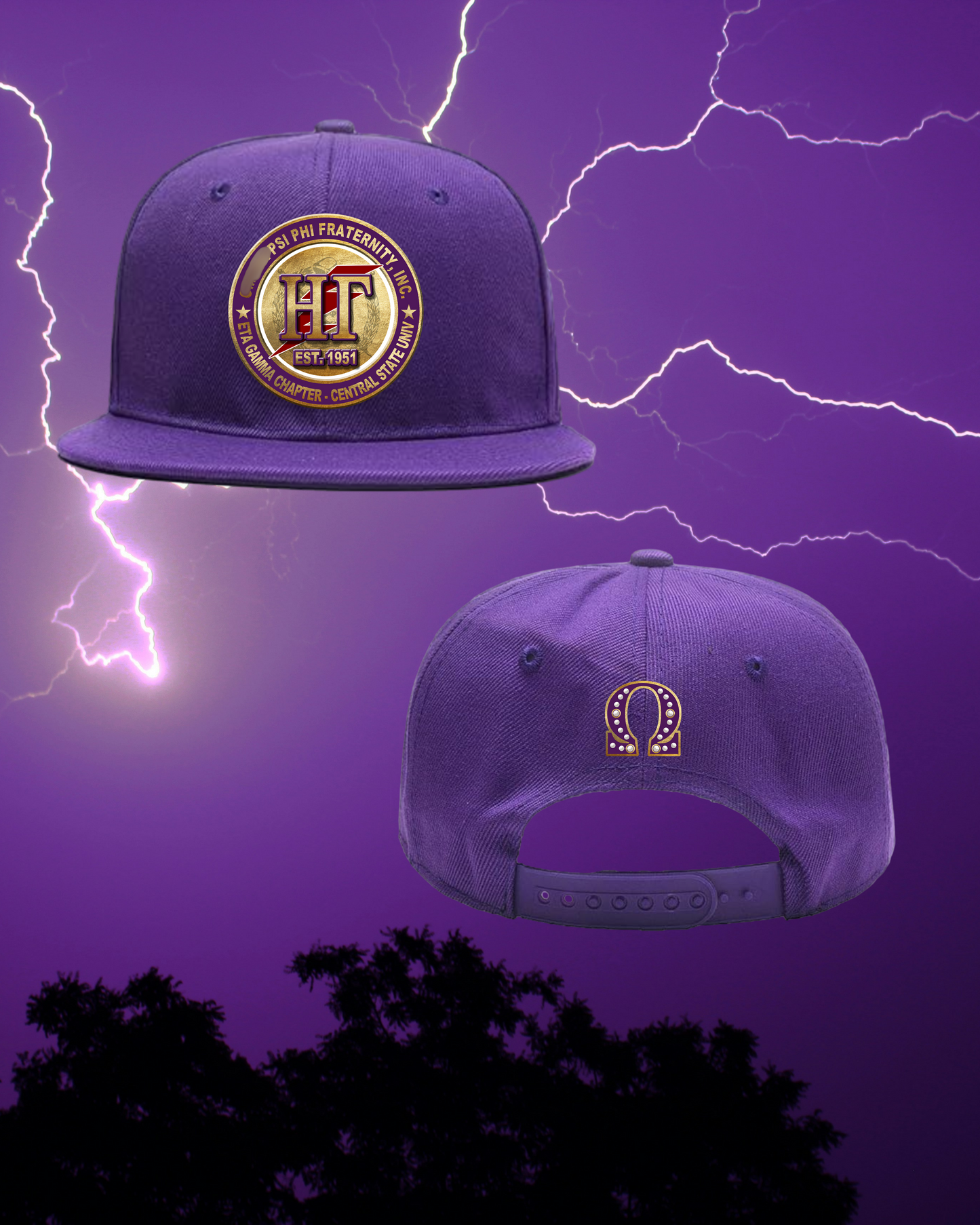 Hats - You choose your design available in Flat Bill Snapback or Flexifit image 2