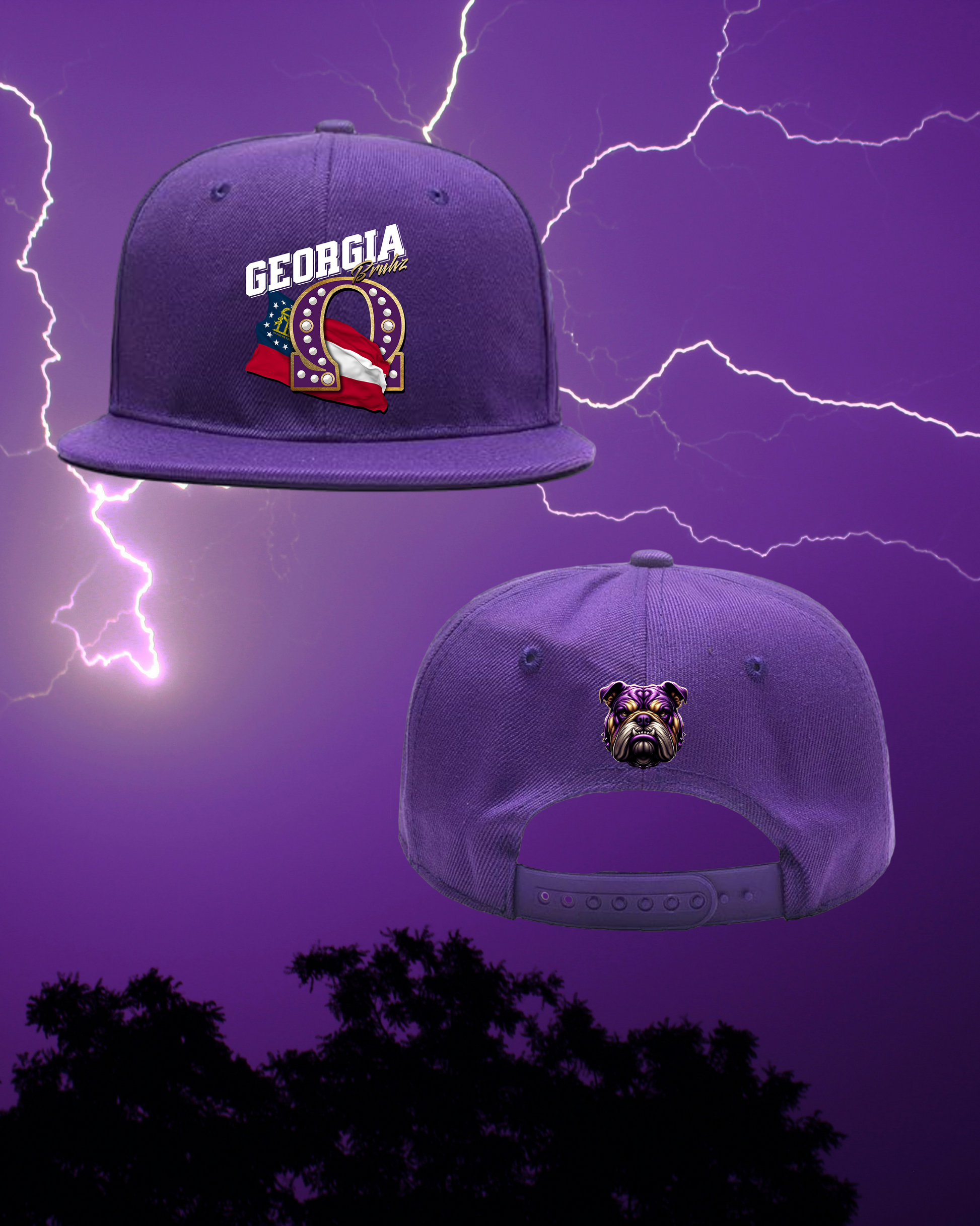 Hats - You choose your design available in Flat Bill Snapback or Flexifit image 0