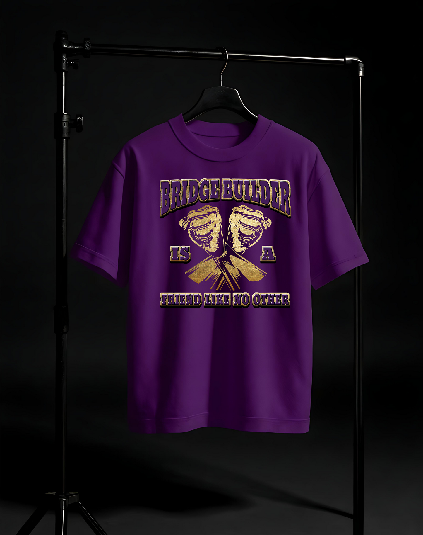 BRIDGE BUILDER Omega Psi Phi Shirt Designed by Waymaker Designs Inc.