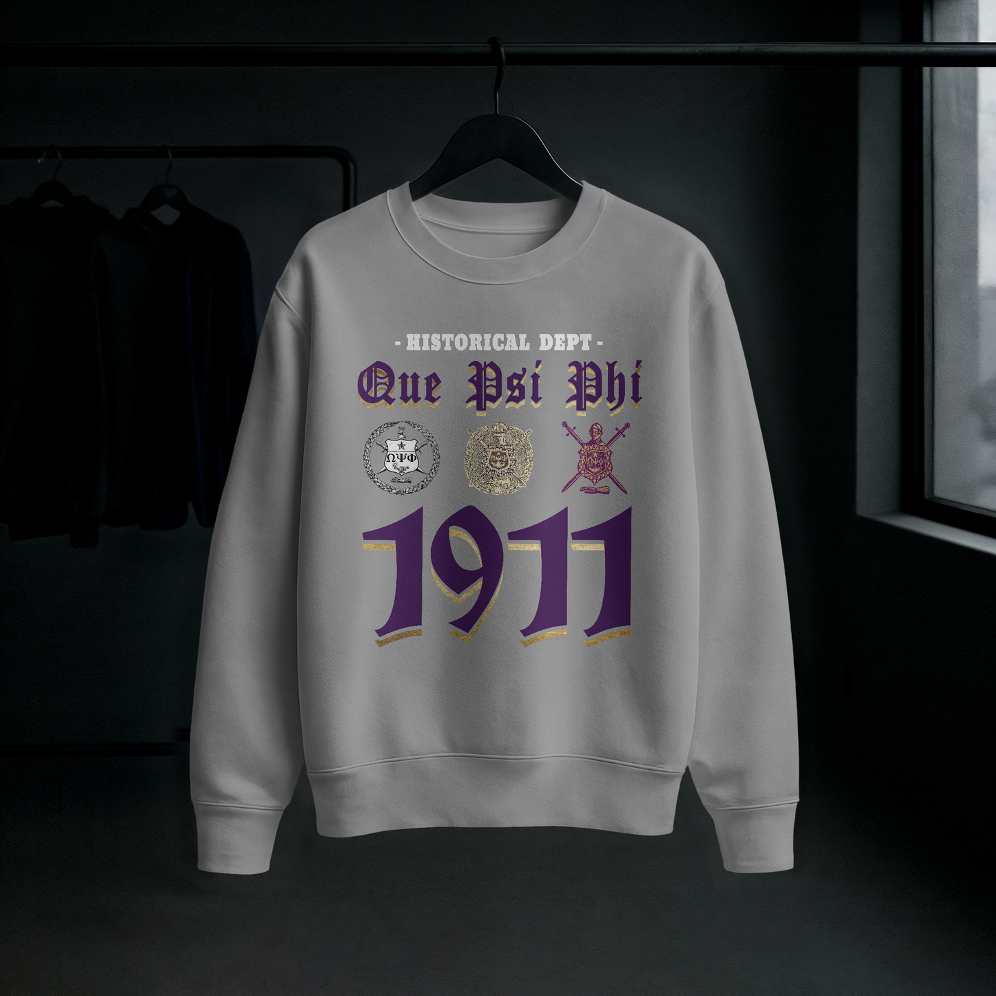 ESCUTCHEONS Omega Psi Phi Shirt Original Design By Waymaker Designs Inc.