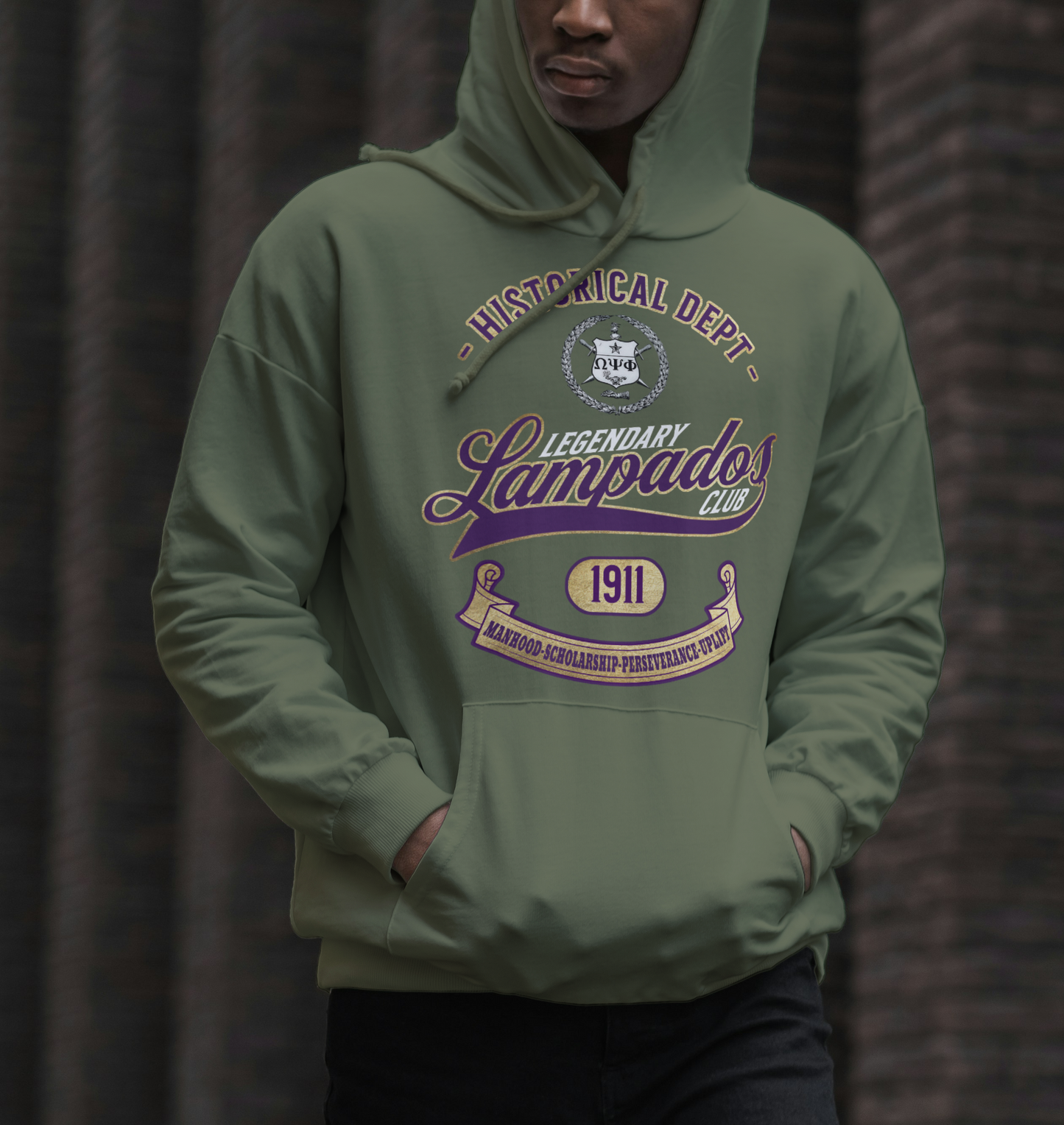Legendary Lampados Omega Psi Phi Shirt Original Design By Waymaker Designs Inc.
