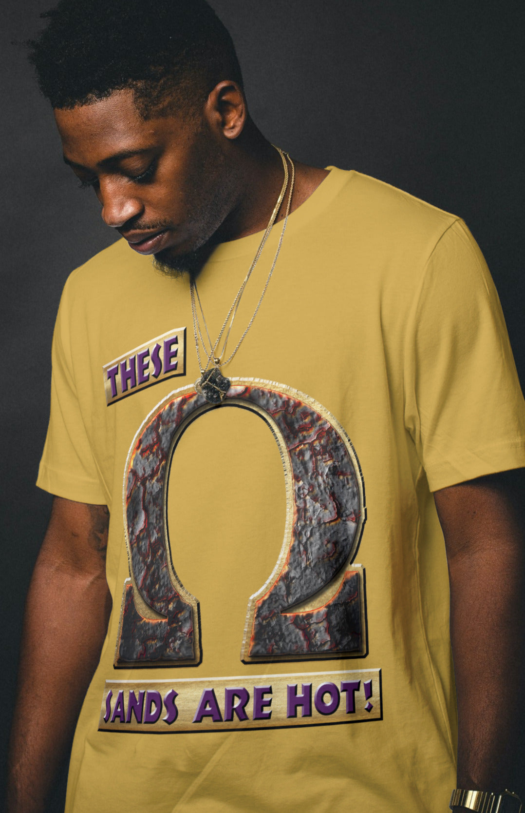 THESE SANDS ARE HOT OPPF SHIRT design by Waymaker Designs Inc. image 2