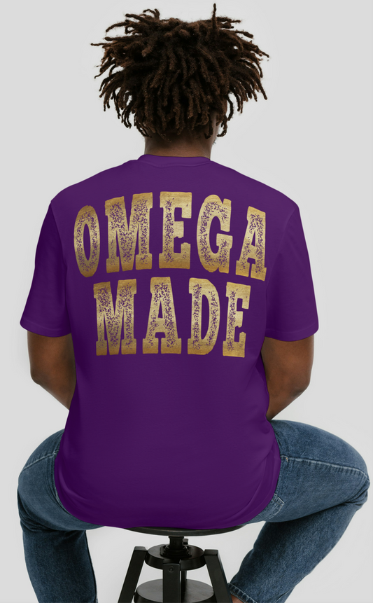 Double Hit Omega Made 2 Sided Front and Back design by Waymaker image 1