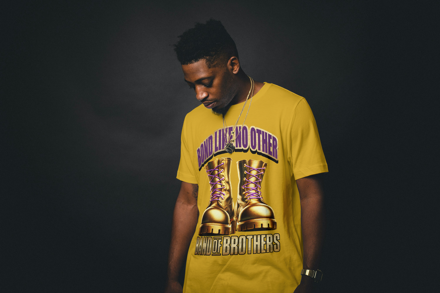 Band of Brothers Omega Psi Phi Shirt designed by Waymaker Designs Inc.