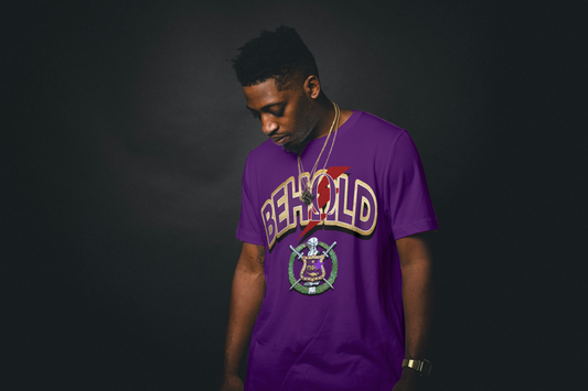 BEHOLD Omega Psi Phi Shirt Original Design By Waymaker Designs Inc.