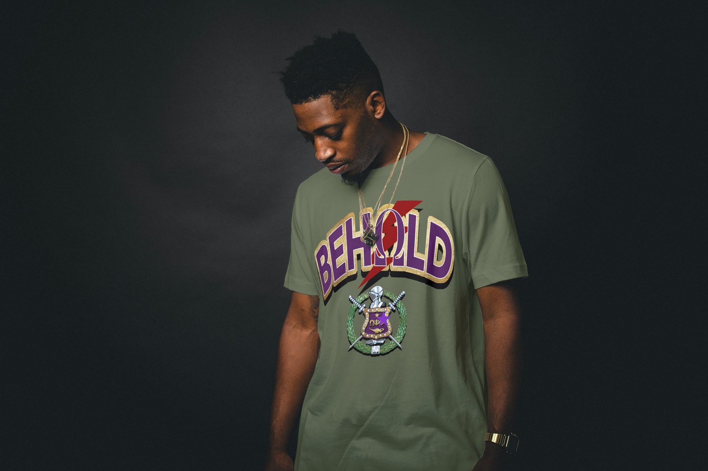 BEHOLD Omega Psi Phi Shirt Original Design By Waymaker Designs Inc.