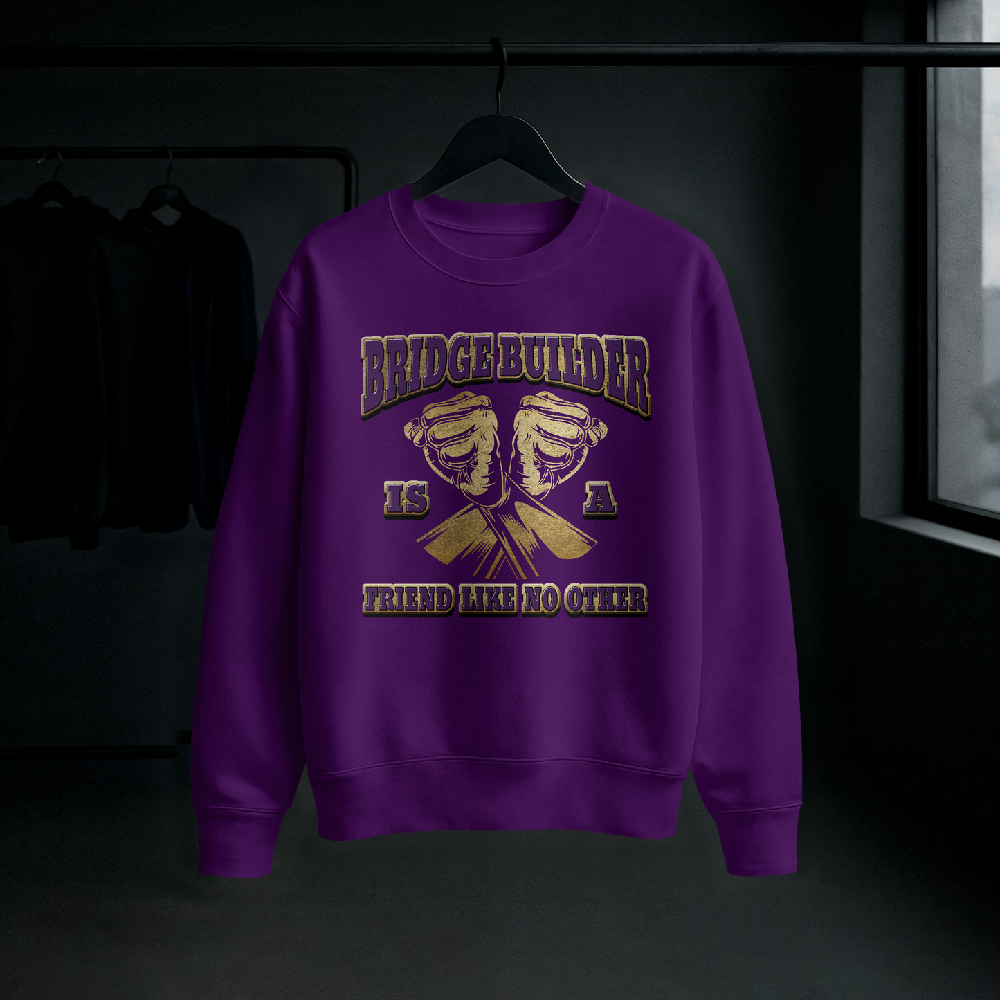 BRIDGE BUILDER Omega Psi Phi Shirt Designed by Waymaker Designs Inc.