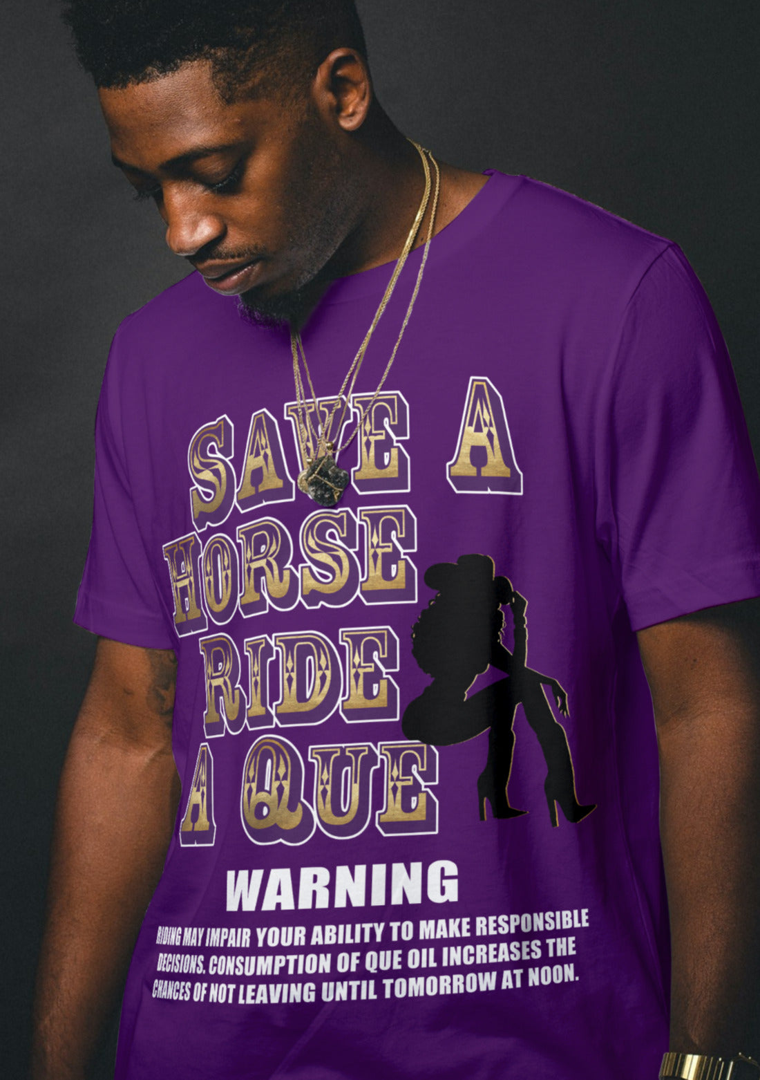 SAVE A HORSE RIDE A QUE DESIGN BY WAYMAKER DESIGNS INC. image 0