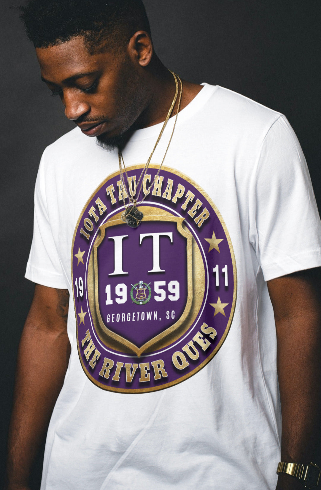 NEW 2026 Omega Psi Phi Chapter Shirt 2.0 (CUSTOM WITH YOUR CHAPTERS INFO. image 3