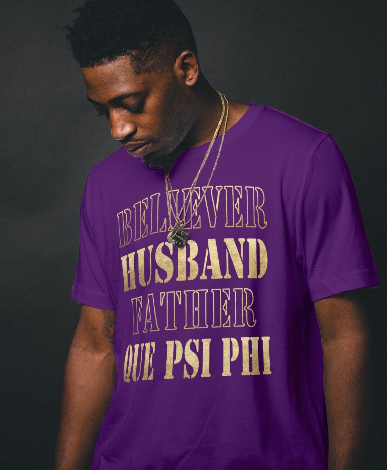 Believer Husband Father Que Psi Phi by Waymaker Designs image 0