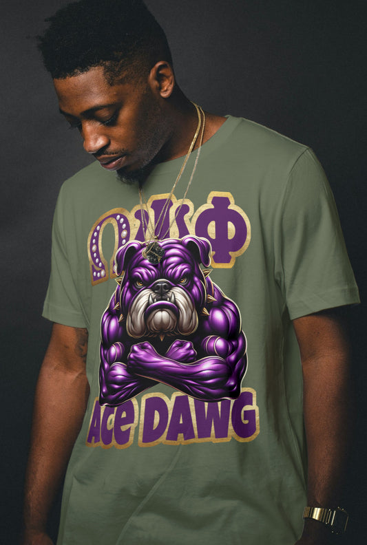 PURPLE DAWG OPPF LINE SHIRT - ALL NUMBERS AVAILABLE SPECIFY YOUR NUMBER image 1